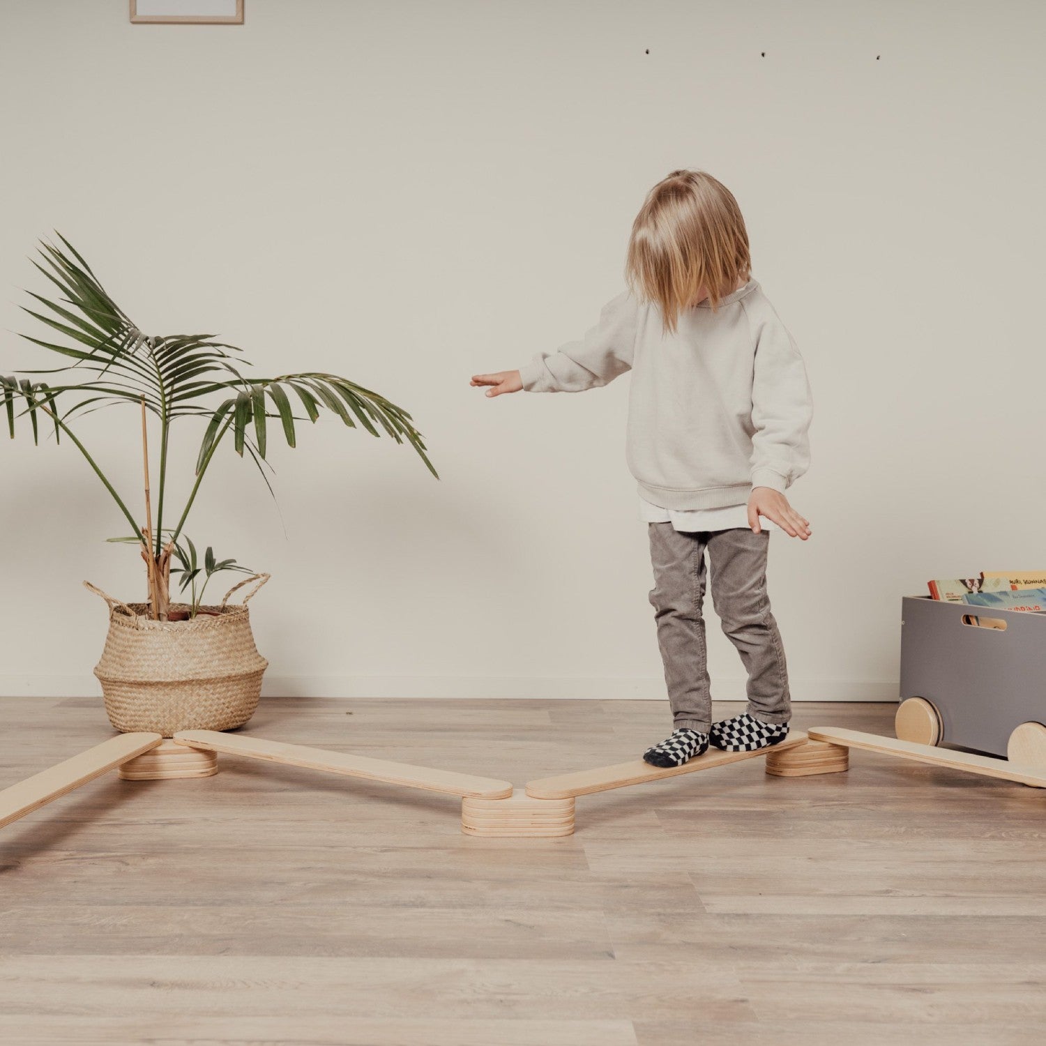 6 dalių balansinių lentų rinkinys - BureiKids