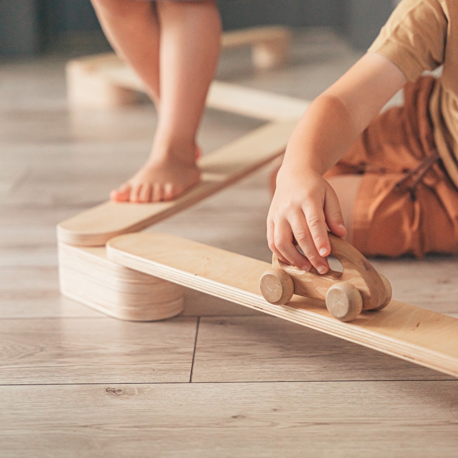 6 dalių balansinių lentų rinkinys - BureiKids