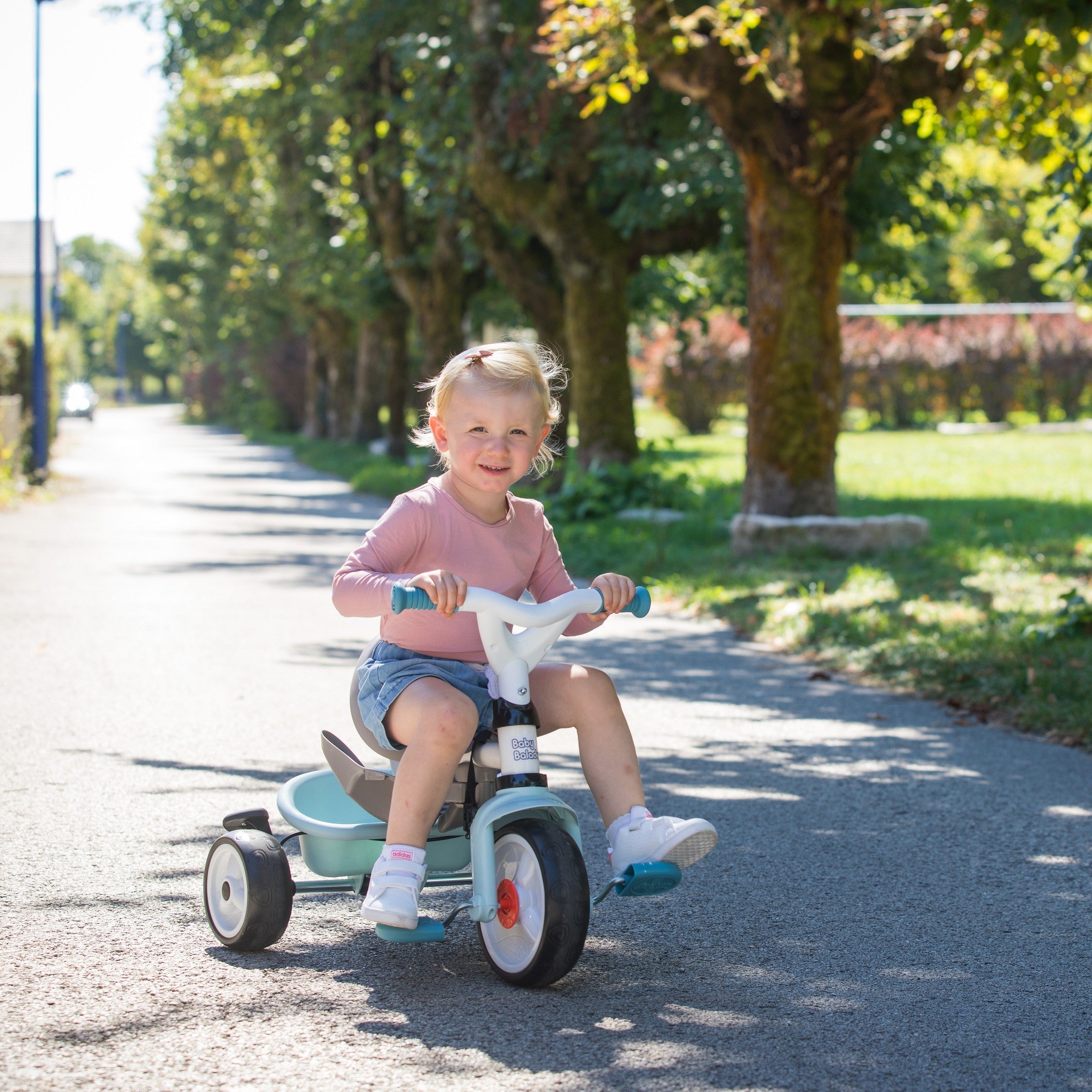 Baby Balade Plus triratukas kūdikiams - Blue - BureiKids
