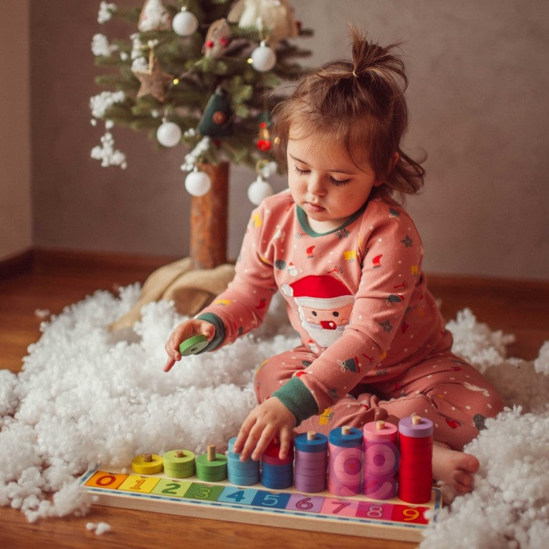 Dėlionė spalvų pažinimui ir skaičiavimui - BureiKids