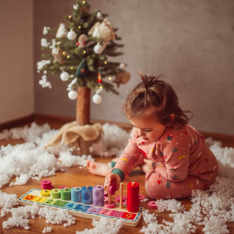 Dėlionė spalvų pažinimui ir skaičiavimui - BureiKids
