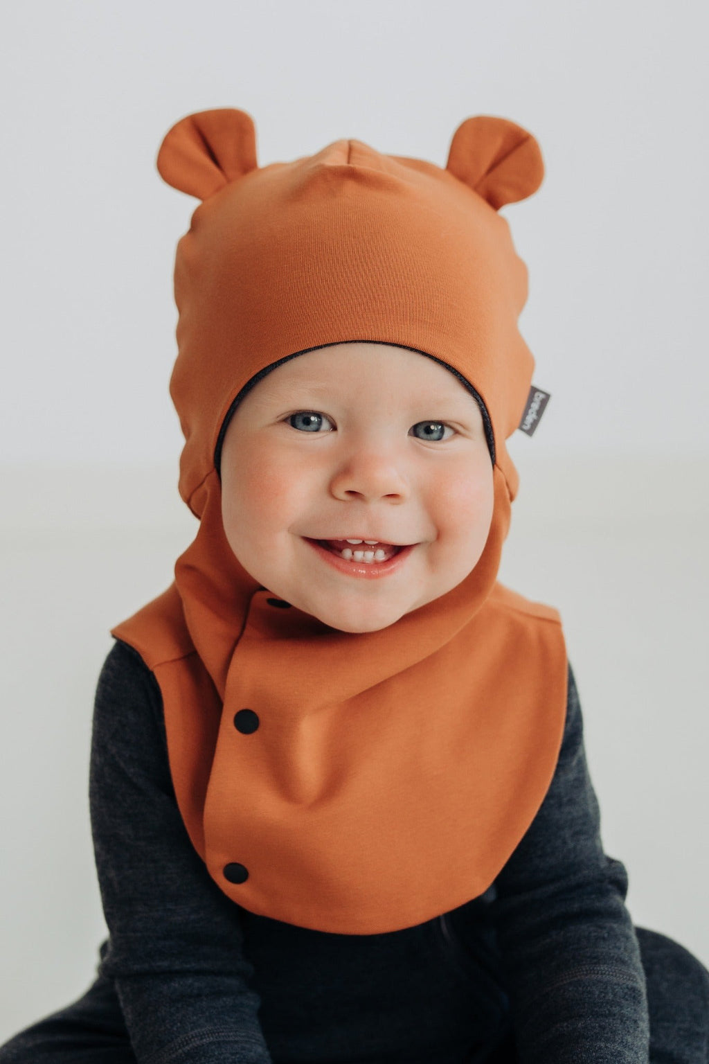 Kūdikio merino vilnos balaklava (šalmukas) MAISON - BureiKids