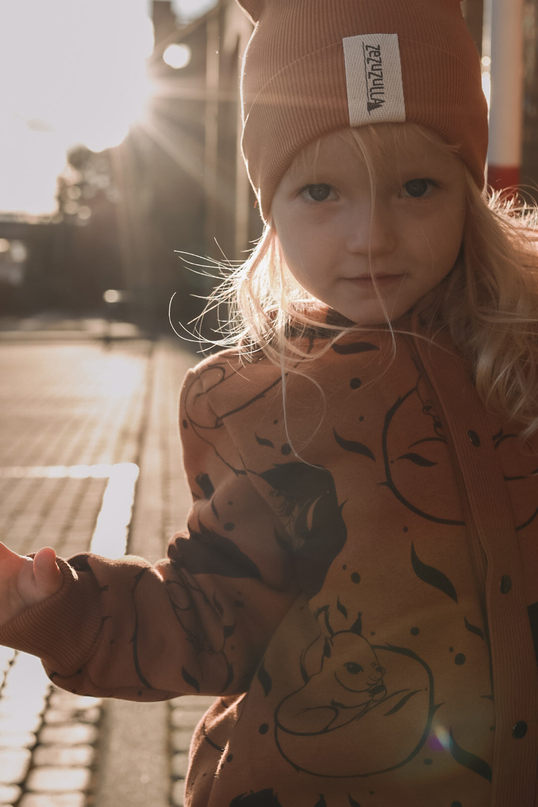 Kombinezonas vaikams ir kūdikiams - Cinamono spalvos voverė - BureiKids
