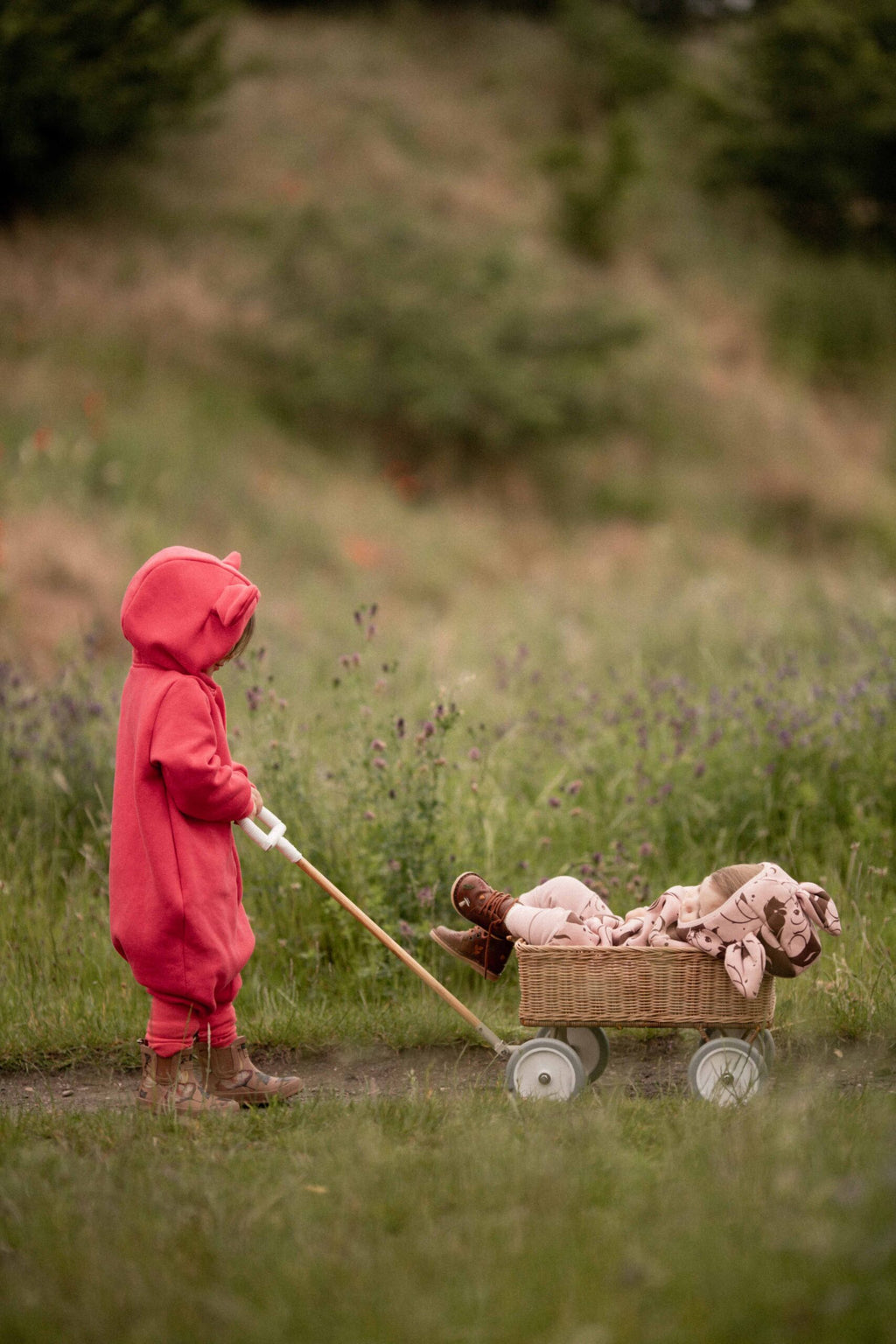 Kombinezonas vaikams ir kūdikiams - Koralinis - BureiKids