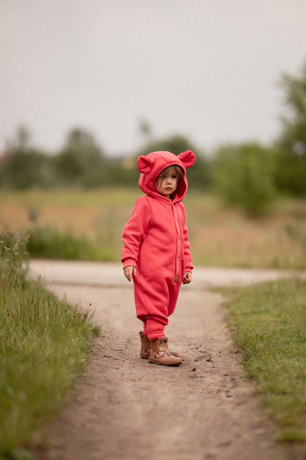 Kombinezonas vaikams ir kūdikiams - Koralinis - BureiKids