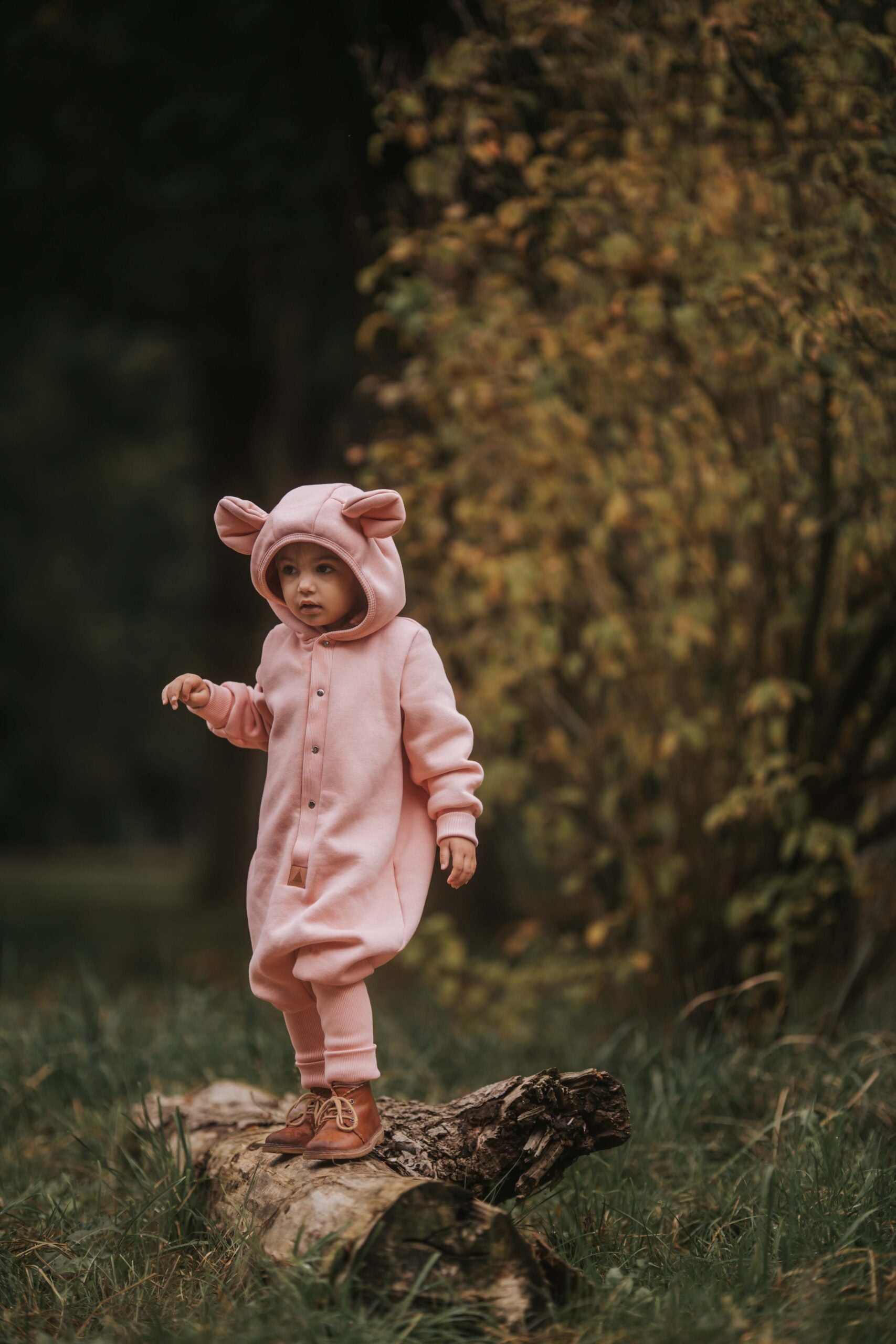 Kombinezonas vaikams ir kūdikiams - Persikinis - BureiKids