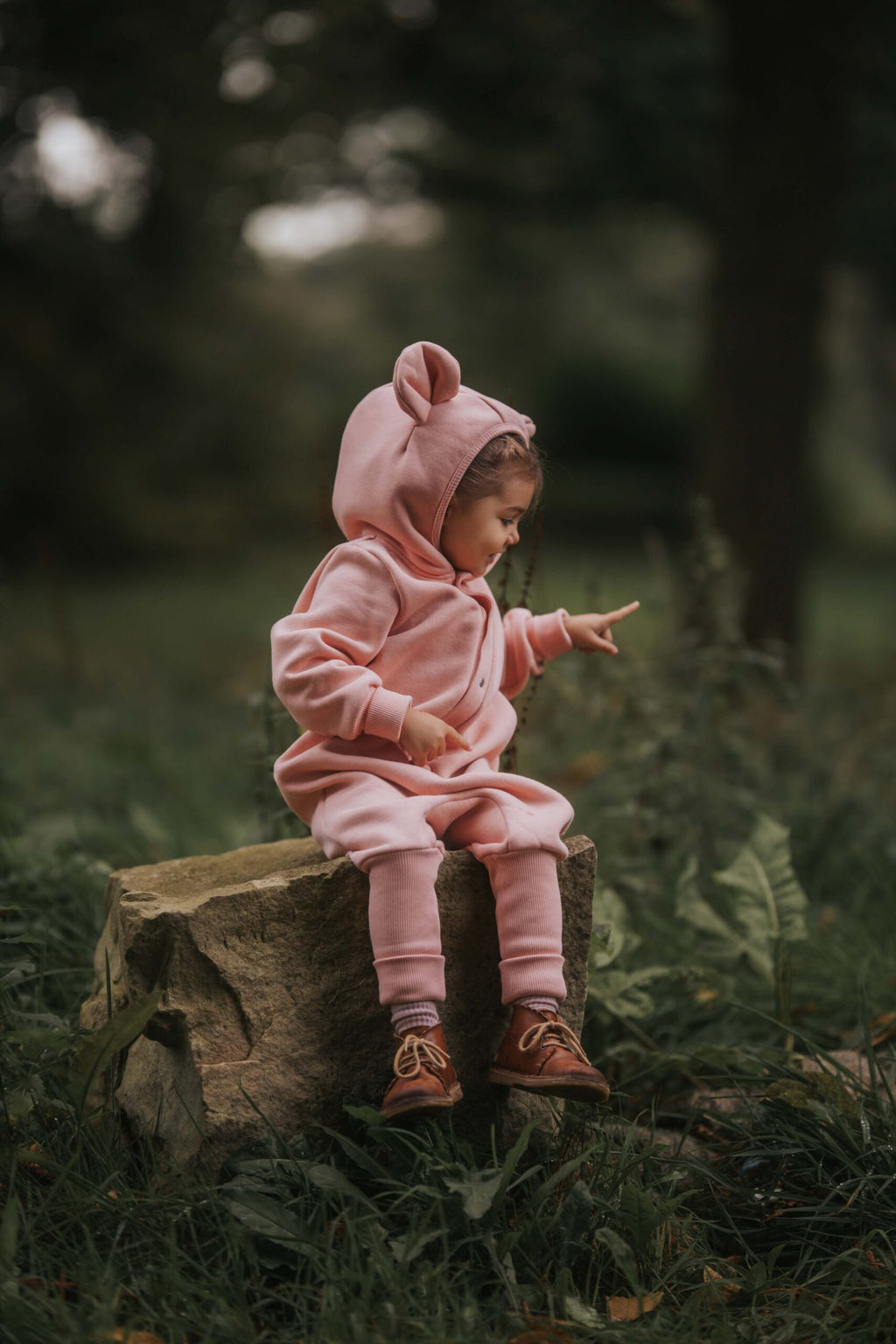 Kombinezonas vaikams ir kūdikiams - Persikinis - BureiKids
