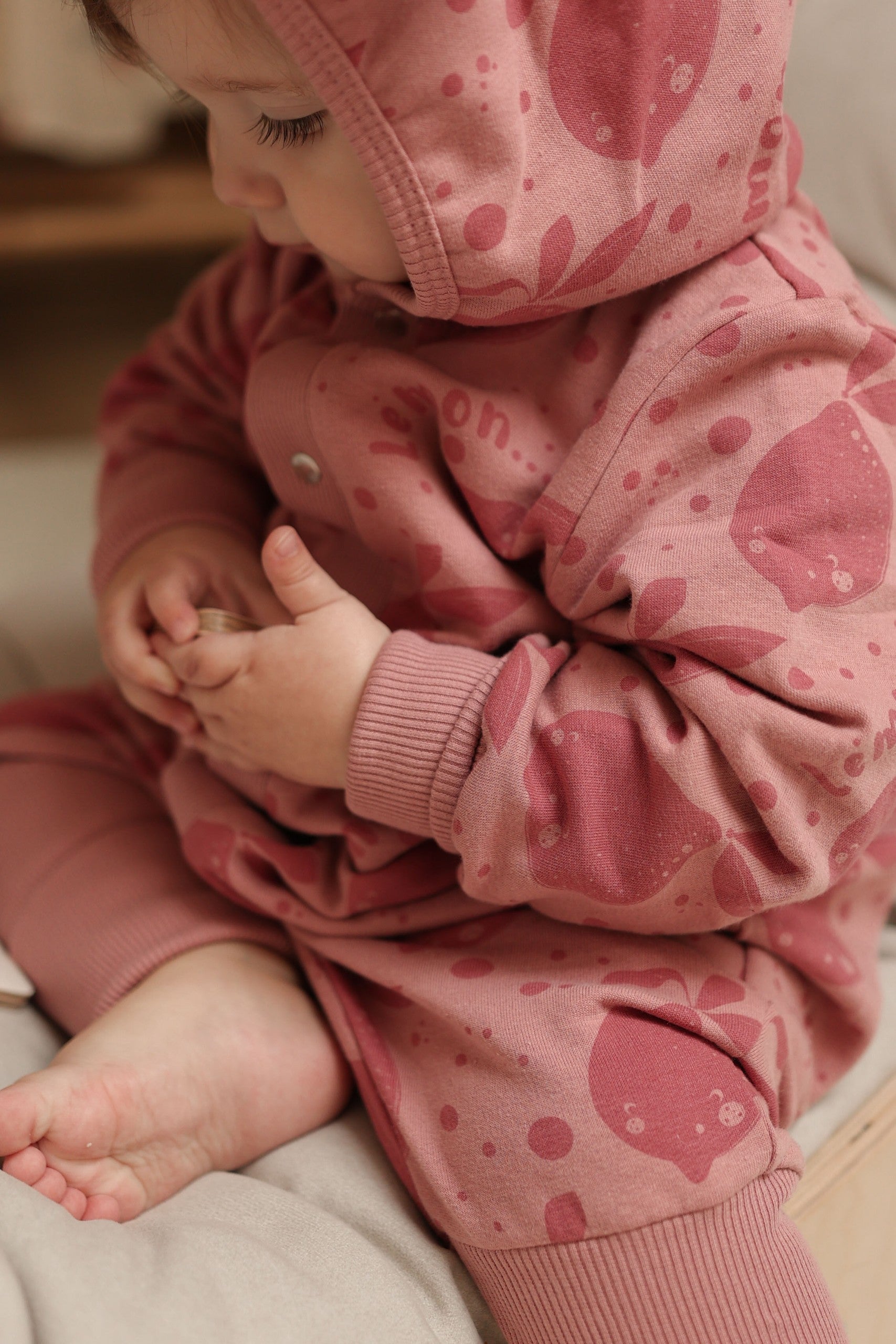 Kombinezonas vaikams ir kūdikiams - Rožinis - BureiKids