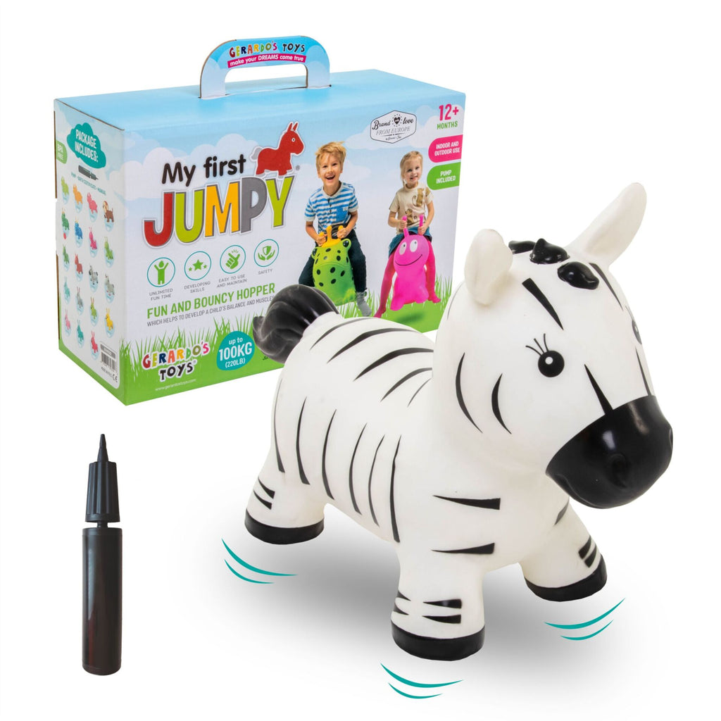 Mano pirmasis šokliukas – Zebras  - BureiKids