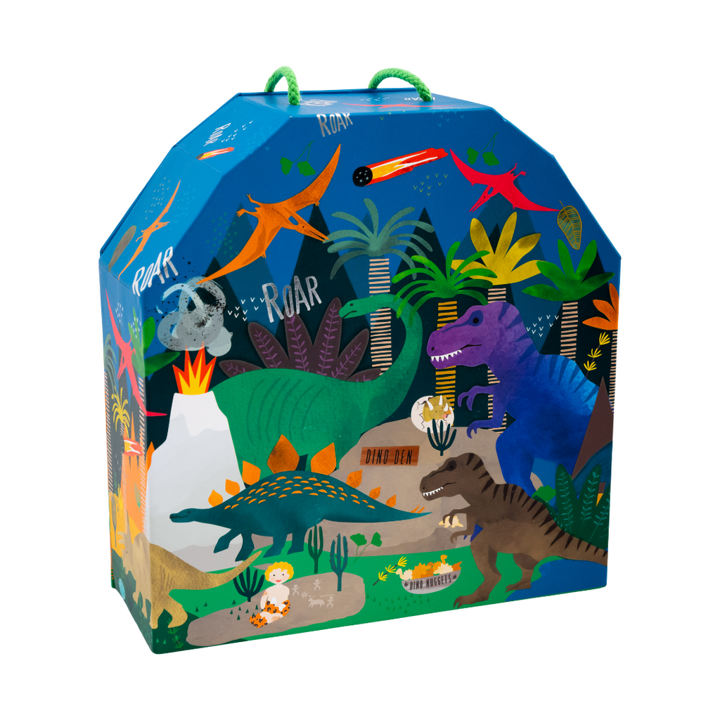 Medinių figūrėlių rinkinys - Dinozaurai - BureiKids