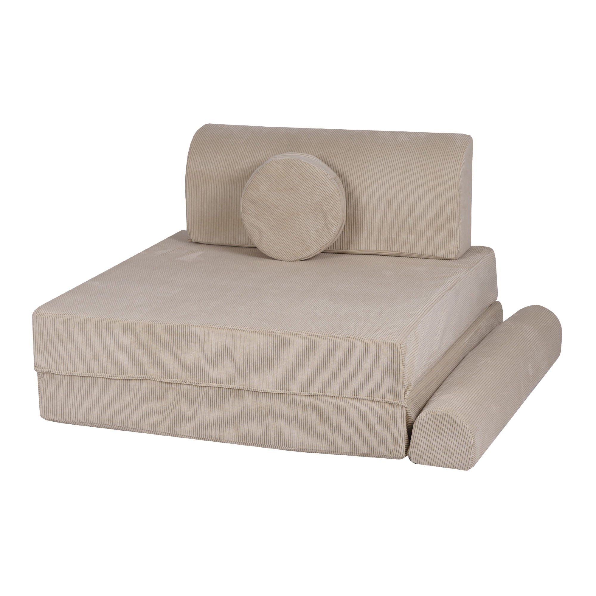Didelė modulinė Sofa - Ecru - BureiKids