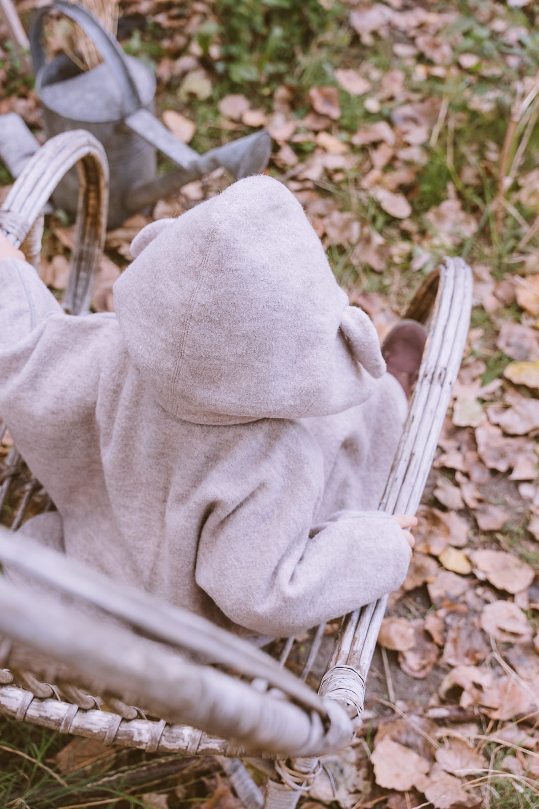 Merino vilnos automobilinės kėdutės pončas - Ėriukas - BureiKids