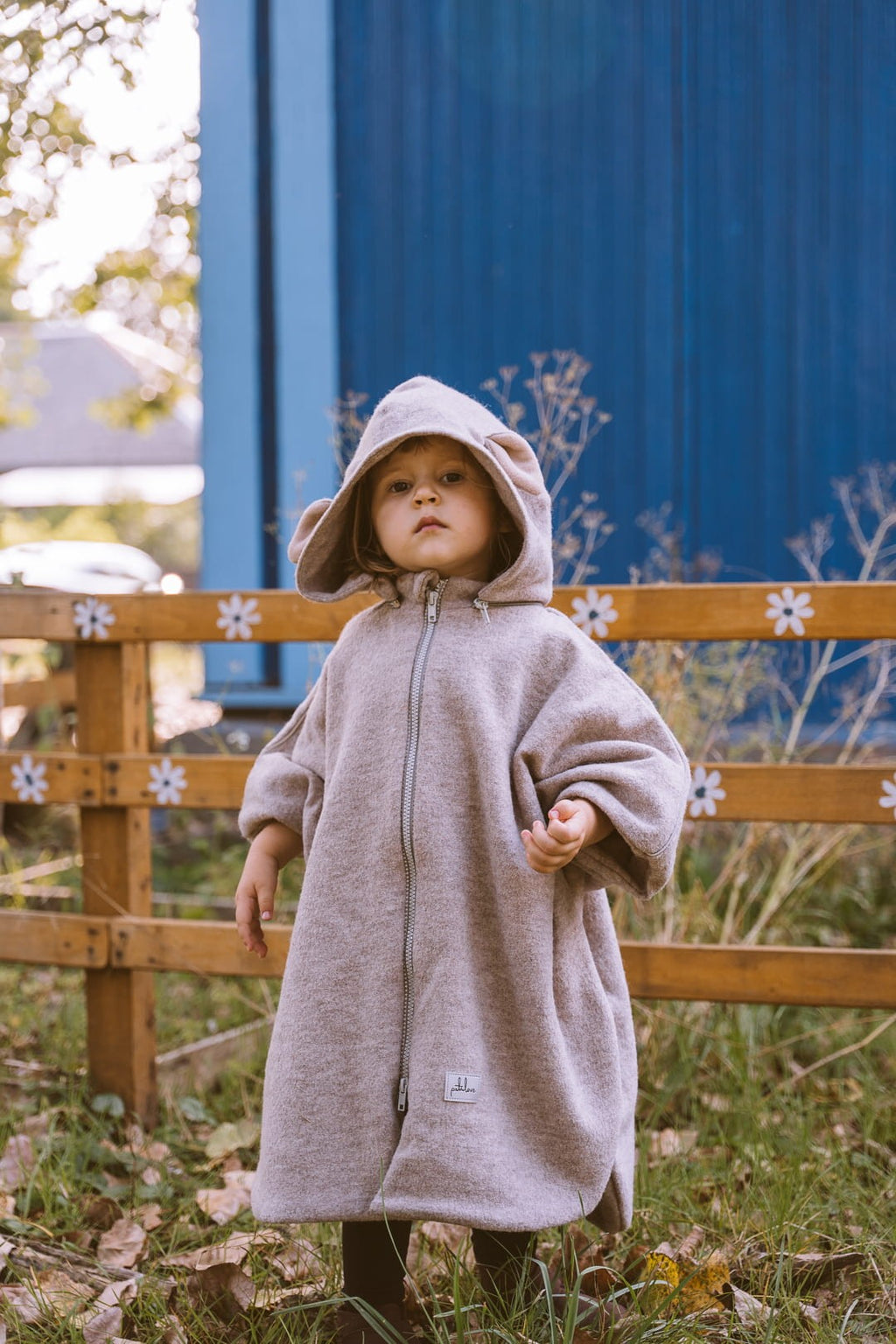 Merino vilnos automobilinės kėdutės pončas - Ėriukas - BureiKids