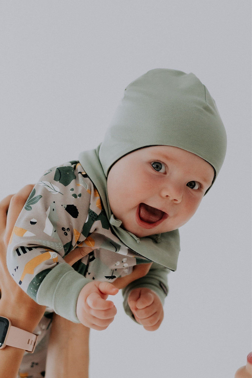 Merino vilnos kūdikio kepurė pavasariui-rudeniui GEA - BureiKids