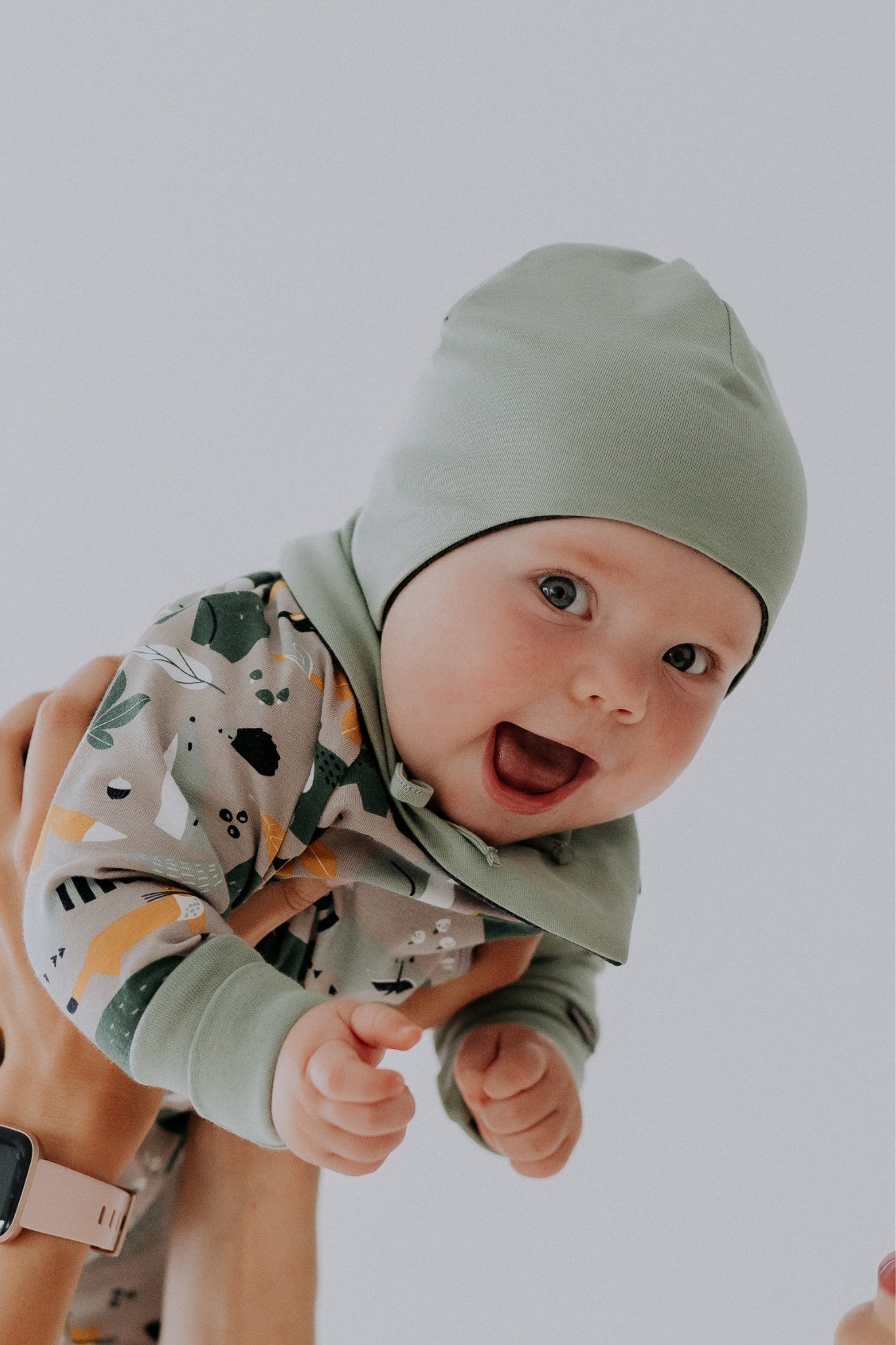 Merino vilnos kūdikio kepurė pavasariui-rudeniui GEA - BureiKids