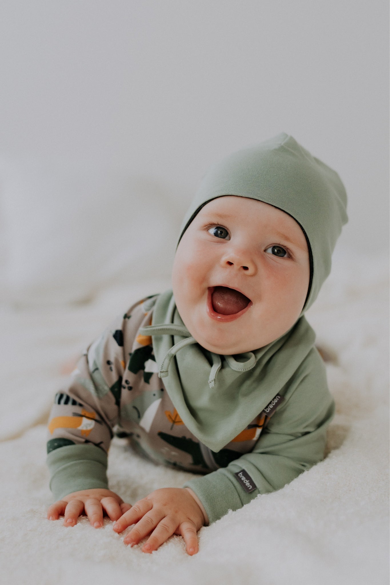 Merino vilnos kūdikio kepurė pavasariui-rudeniui GEA - BureiKids
