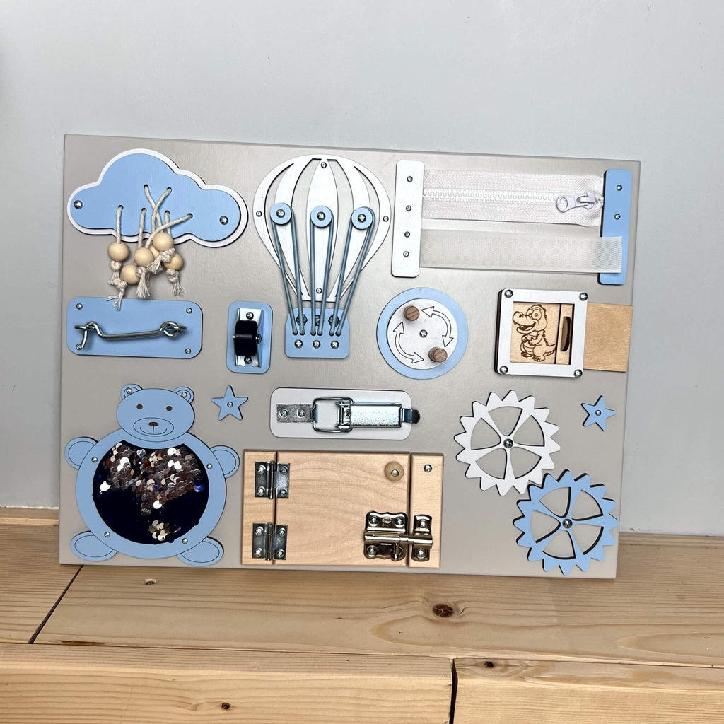 Mini Montessori veiklos lenta su durelėmis (30×40 cm) - BureiKids