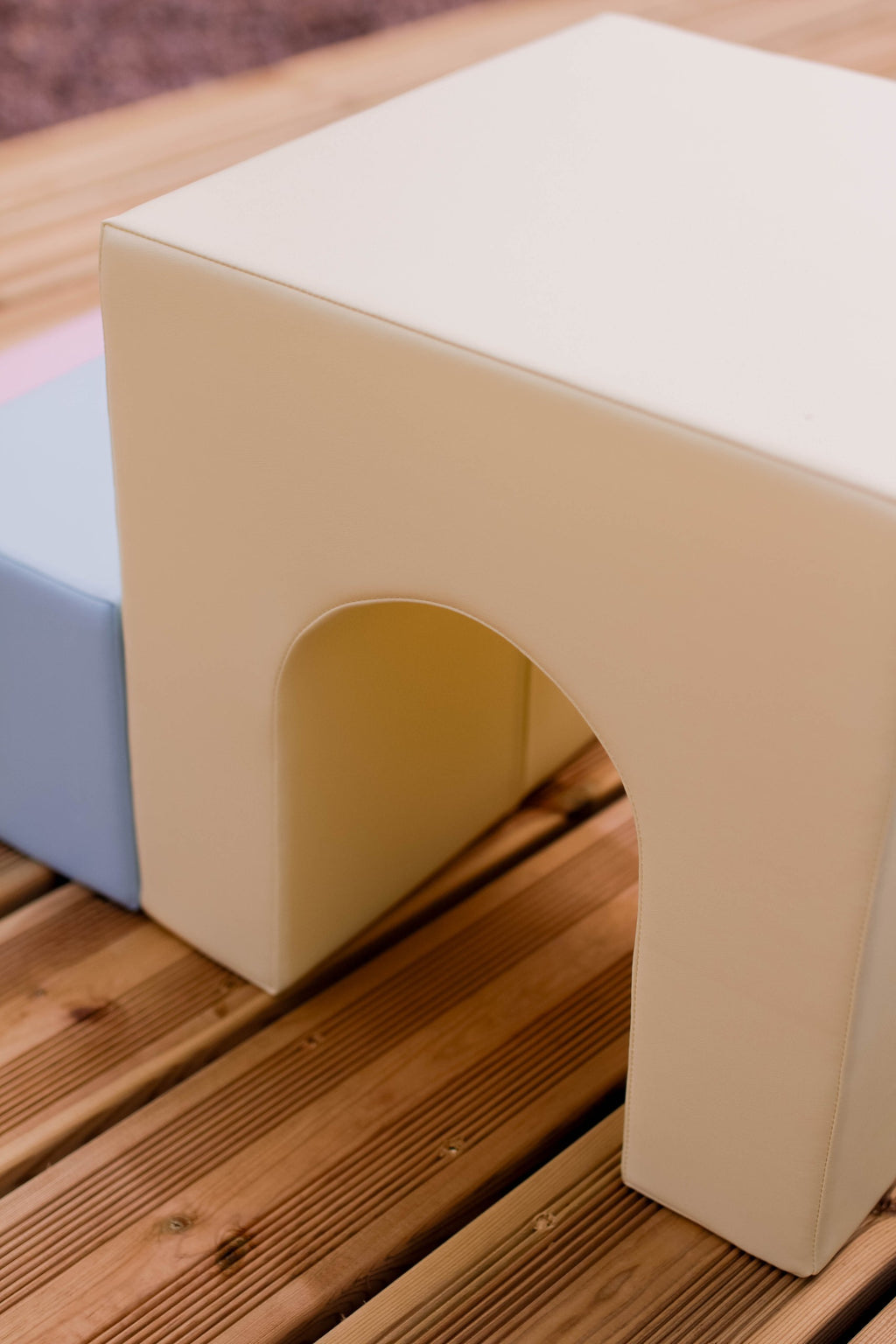 Minkšta laipiojimo žaidimų aikštelė IGLU iš 10 blokų - Švelni pastelinė "Creativity" - BureiKids