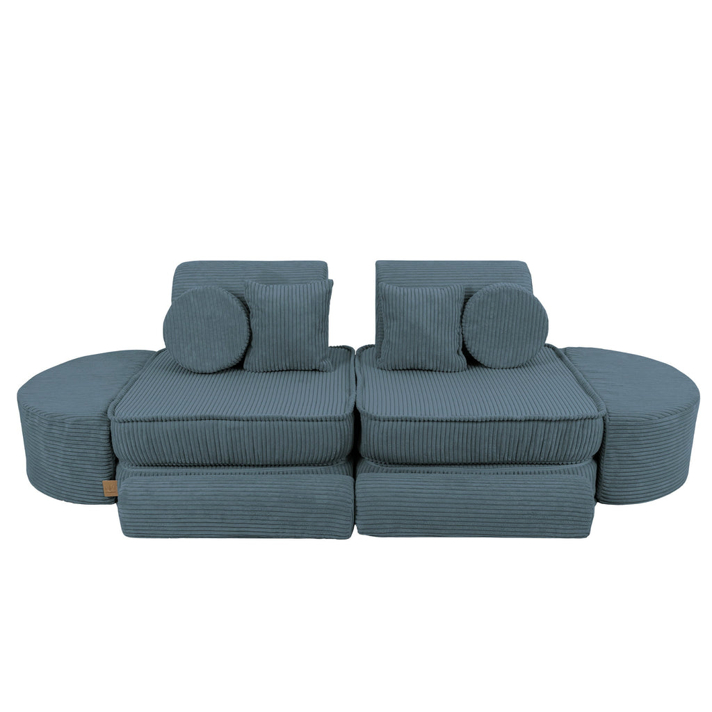 Modulinė sofa vaikams vidutinio dydžio - Estetiška turkio spalva Plus - BureiKids