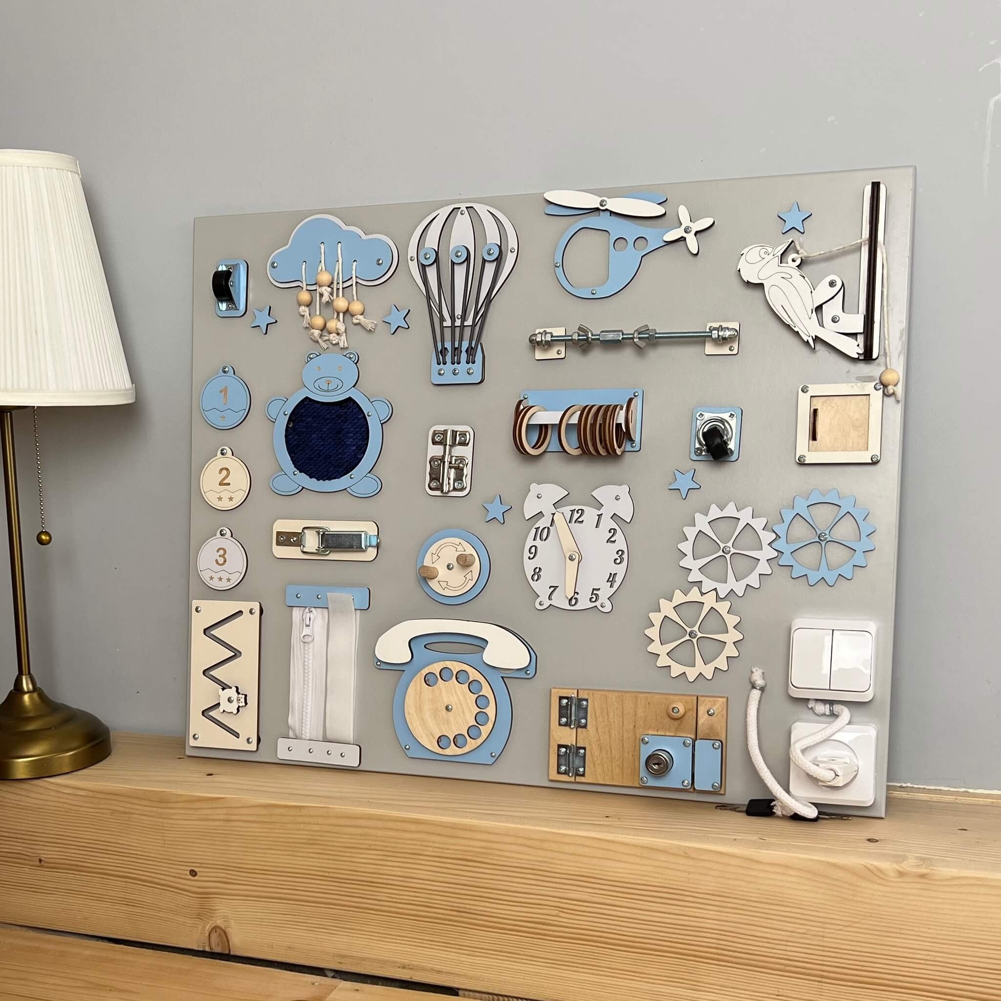Montessori "Marvel“ veiklos lenta (50×60 cm) - BureiKids