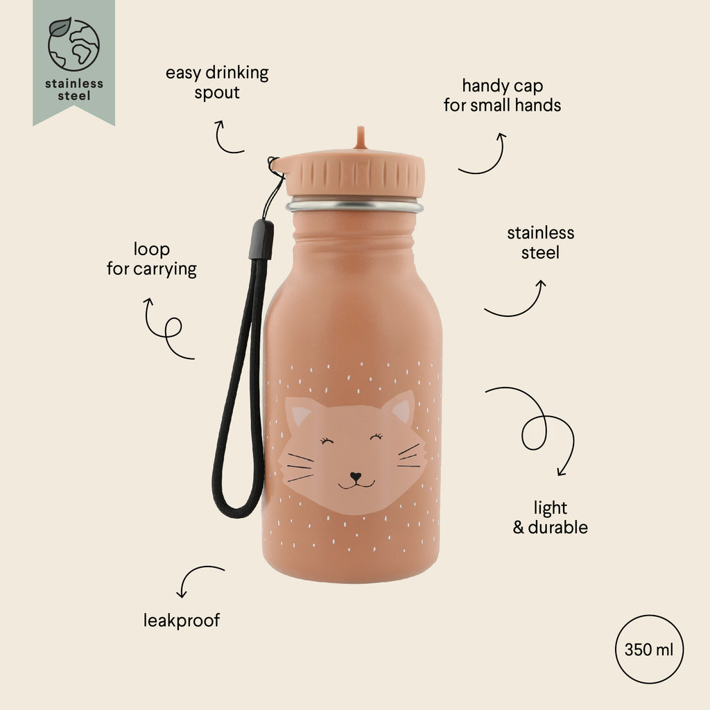 Nerūdijančio plieno gertuvė 350 ml - Ponas Katinas  - BureiKids