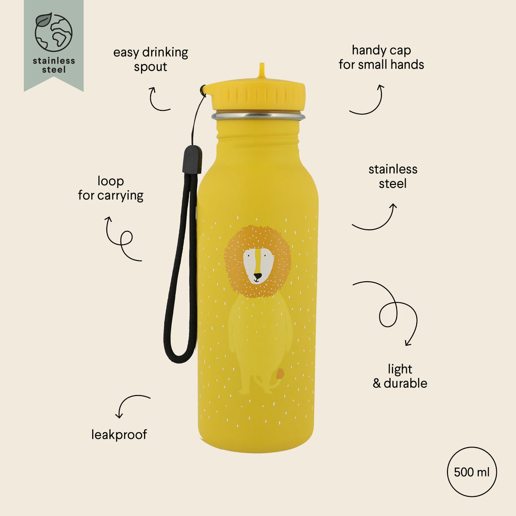 Nerūdijančio plieno gertuvė vaikams 500 ml - Ponas Liūtas - BureiKids