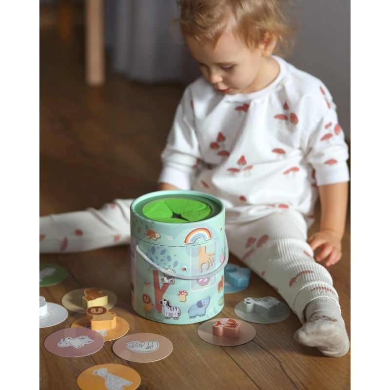 Paslapčių dėžutė „Paliesk ir atpažink“ - BureiKids