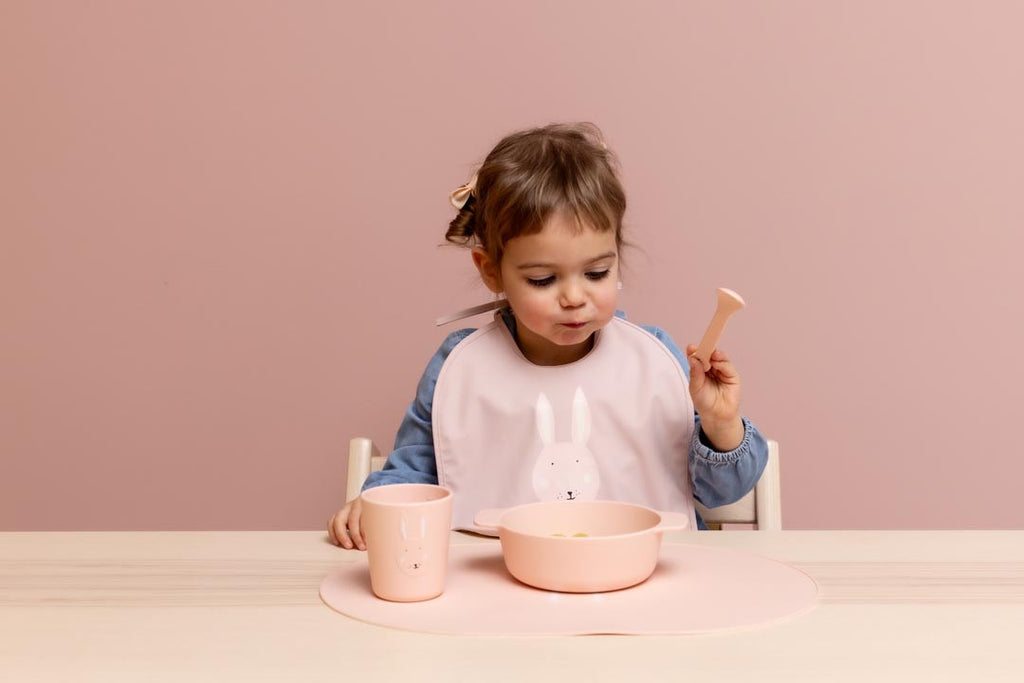 Silikoninis dubenėlis vaikams - Ponas Triušis - BureiKids