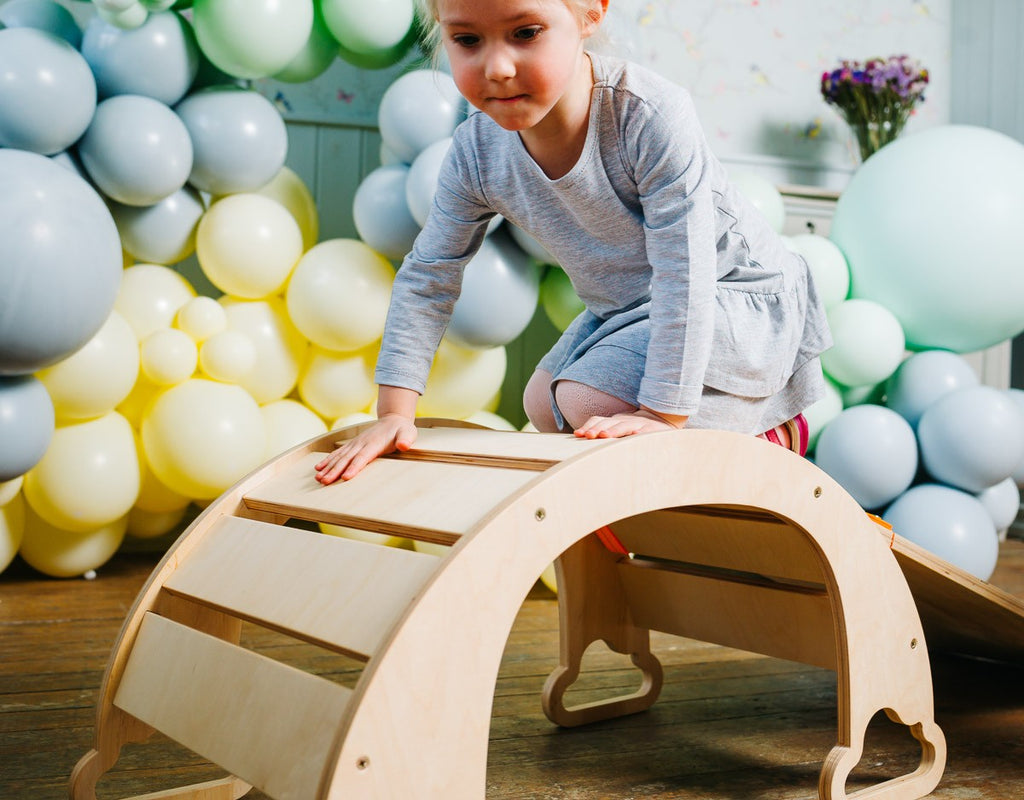 Sway vaivorykštės laipynės / sūpynės - BureiKids