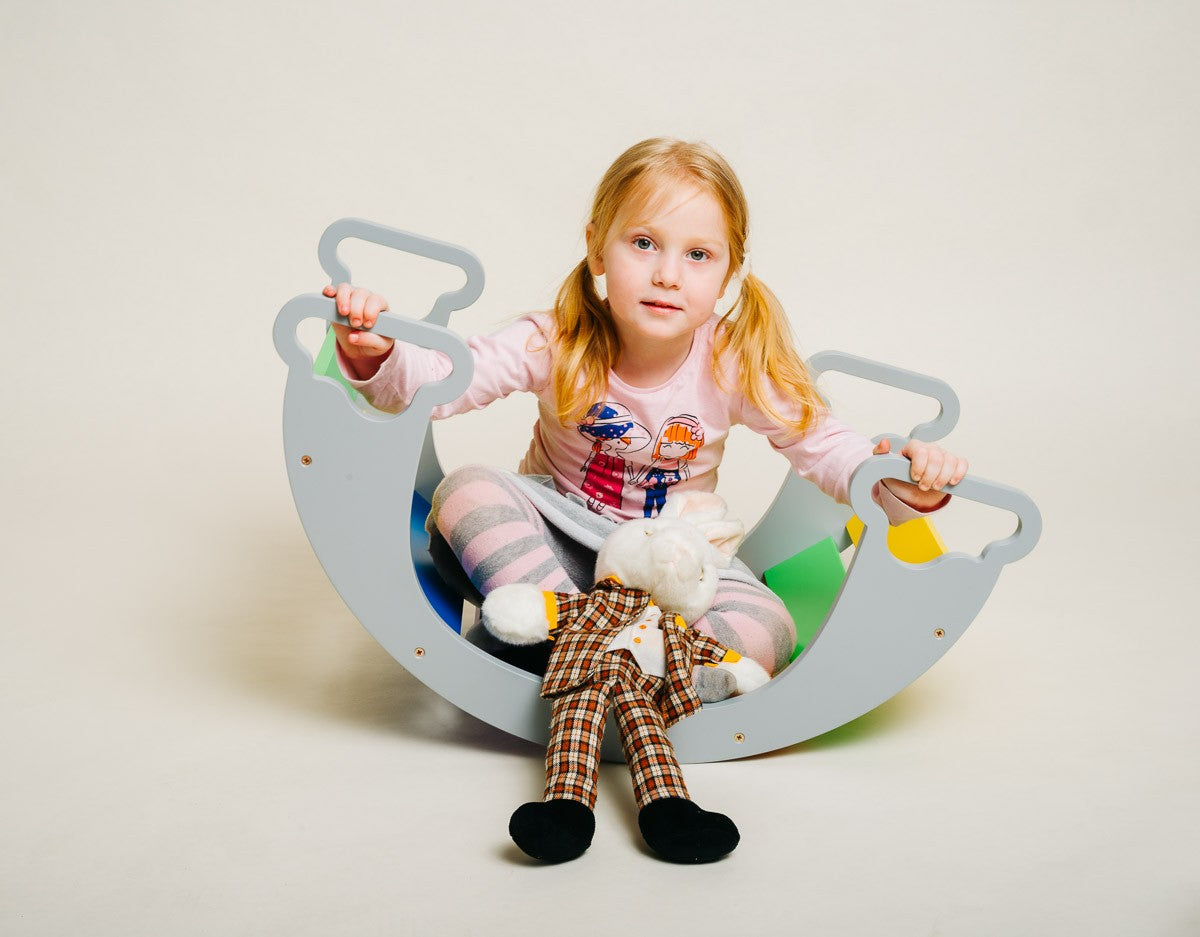 Sway vaivorykštės laipynės / sūpynės - BureiKids