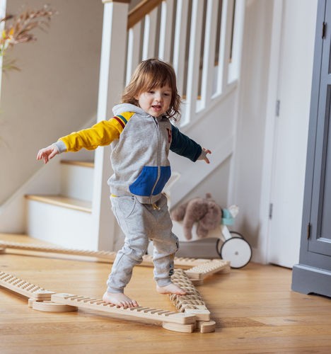 TipiToo® Balansinių lentų iš 3 dalių rinkinys – džiuto virvė - BureiKids