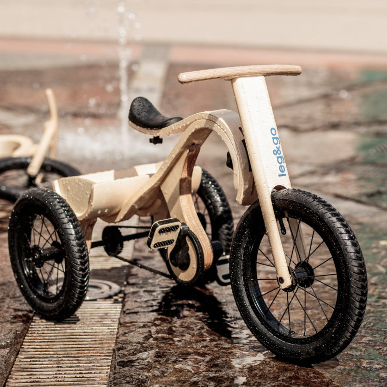 Triratuko priedas „Leg&Go“ 3in1 balansiniam dviratukui - BureiKids