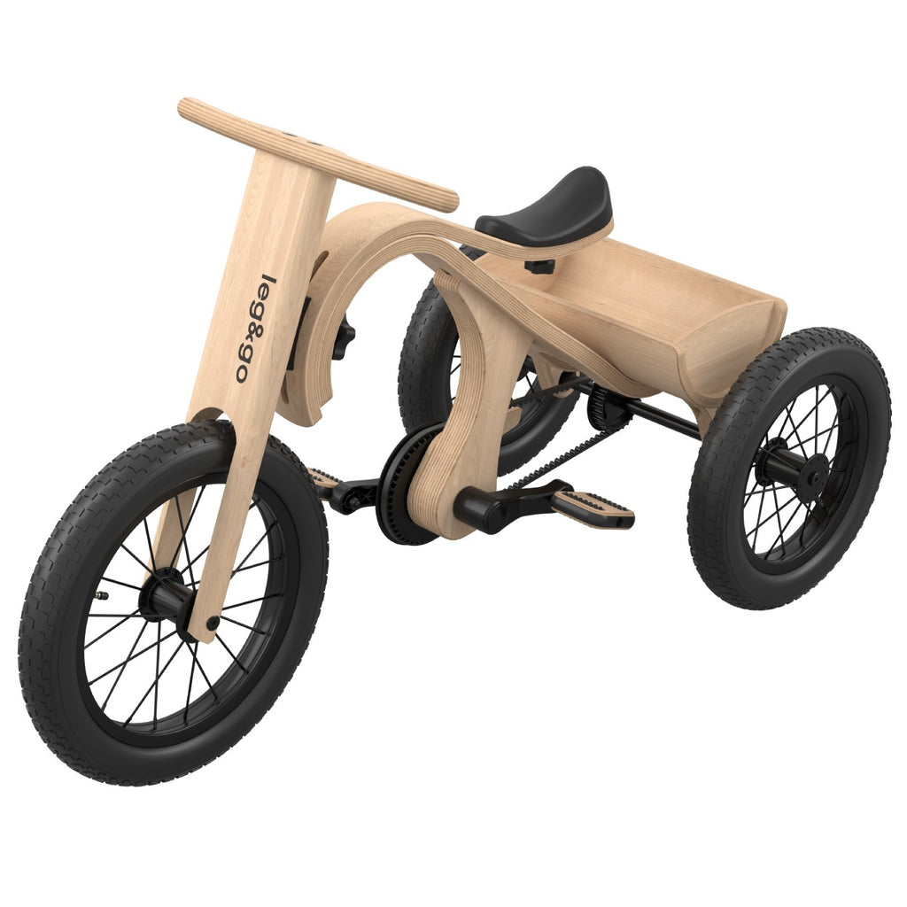 Triratuko priedas „Leg&Go“ 3in1 balansiniam dviratukui - BureiKids