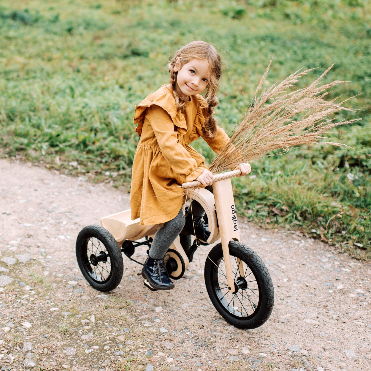 Triratuko priedas „Leg&Go“ 3in1 balansiniam dviratukui - BureiKids