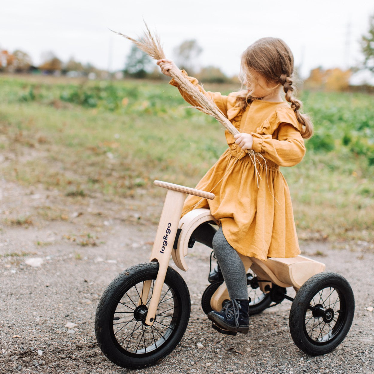 Triratuko priedas „Leg&Go“ 3in1 balansiniam dviratukui - BureiKids