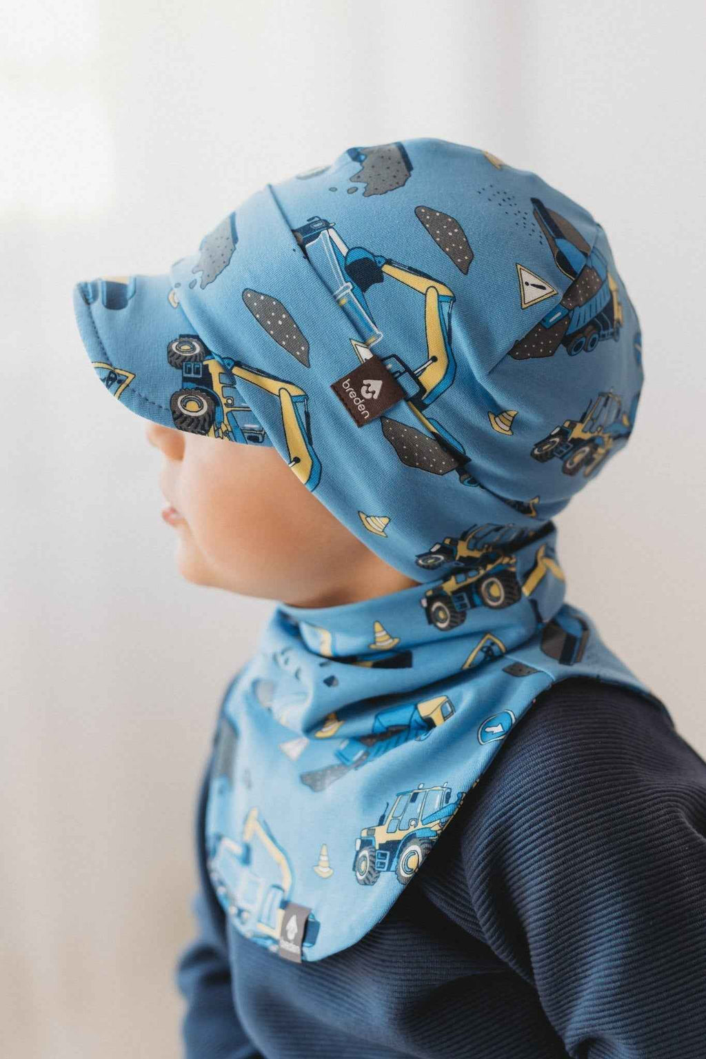 Vaikiška pavasario–rudens kepurė su snapeliu BO Kelių tiesimo diena - 
 - BureiKids