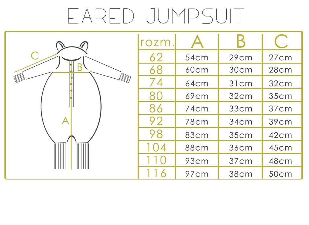 Baby Jumpsuit with Hood - Thistle on Brown