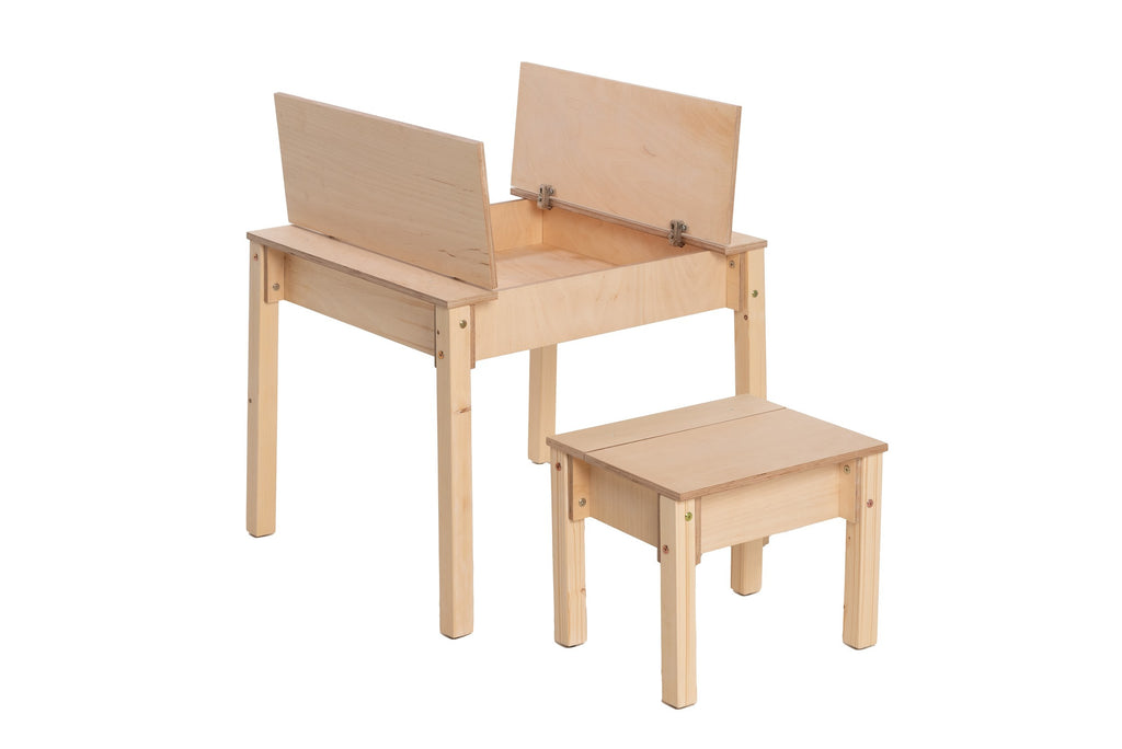Smart Storage Table and Chair Set