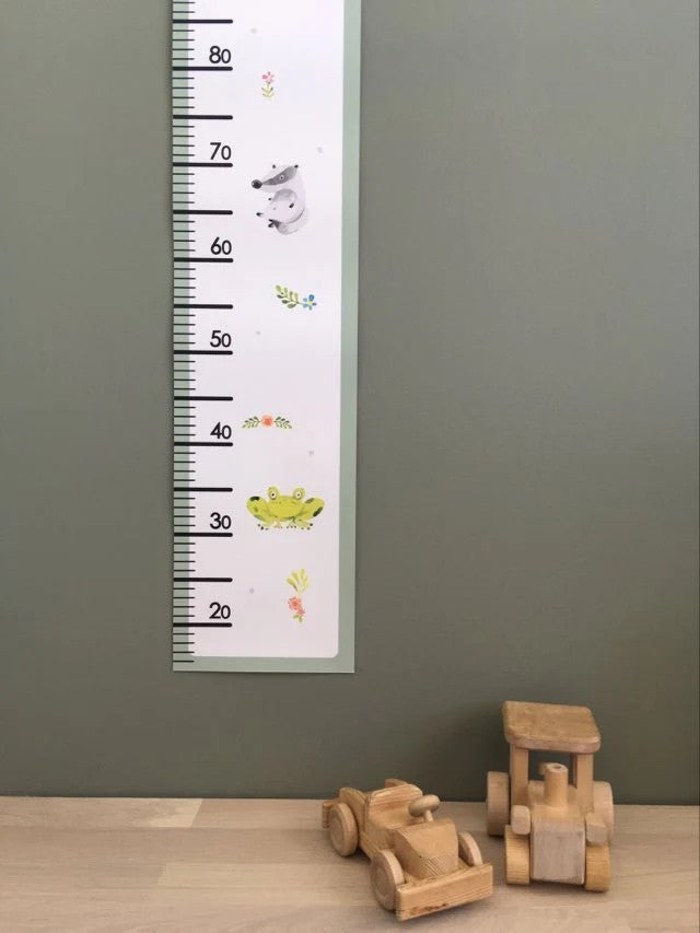 Ūgio matuoklė vaikams su linksmais gyvūnais - BureiKids