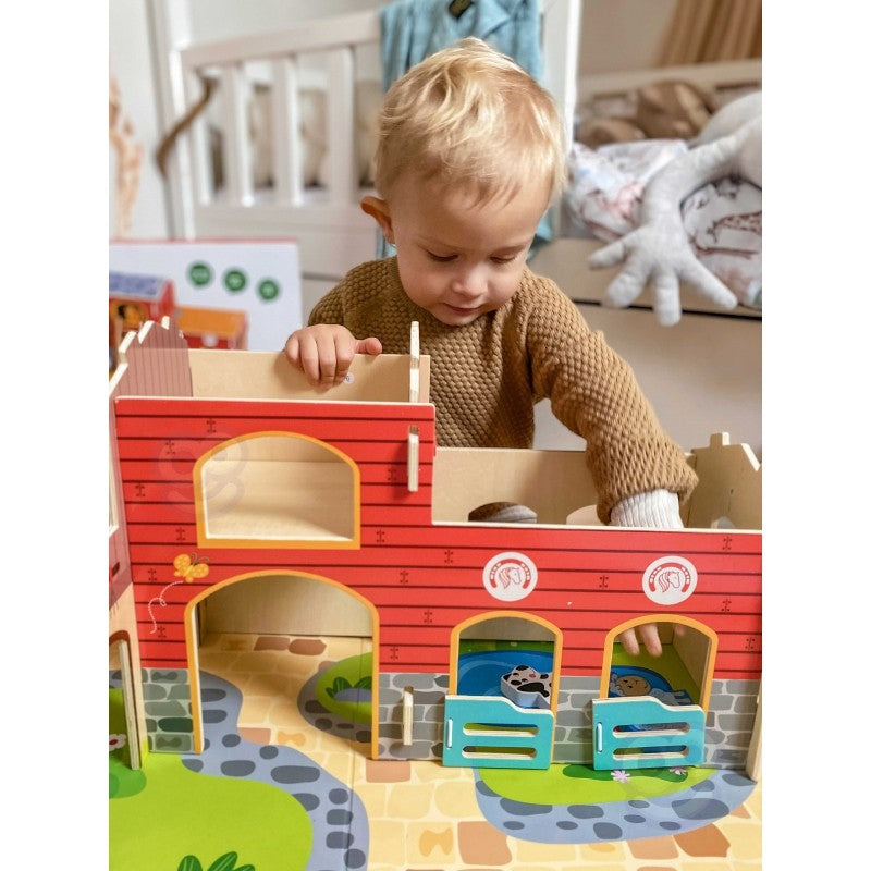Ūkio žaislų rinkinys, 18 vnt. - BureiKids