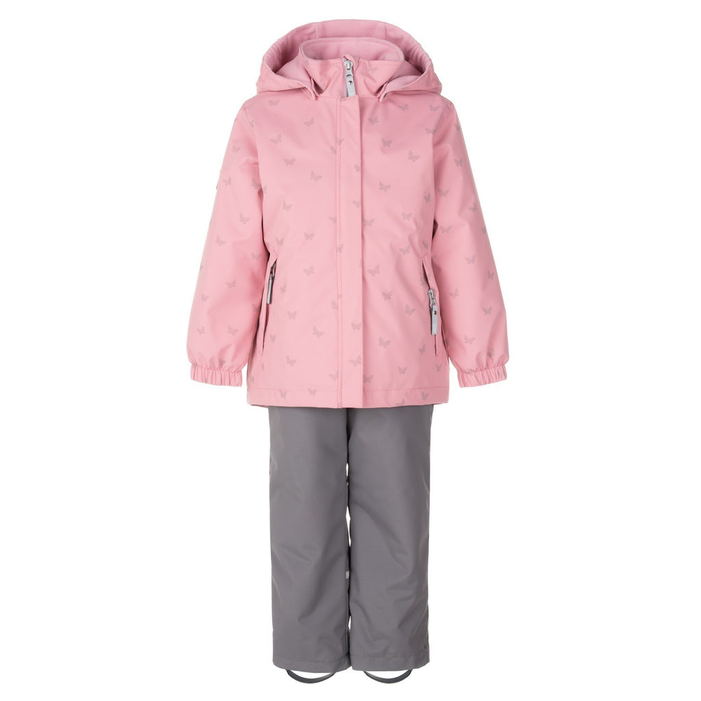 Pink and Gray Reflective Spring/Autumn Set