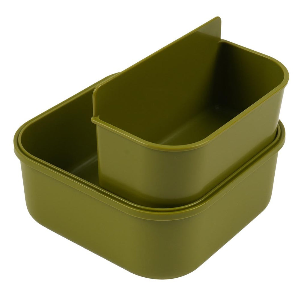 Snack box with clips - Fireman Mr. Dino
