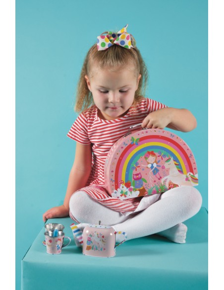 Tea and Cooking Set for Kids with Music - Rainbow Fairy Small