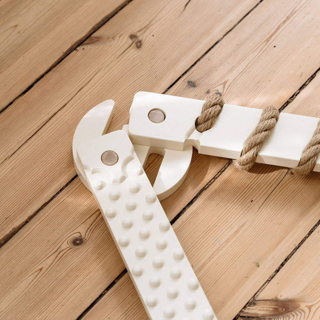 TipiToo® Small Balance Beam 3 Piece Set - Jute Rope